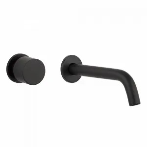 Milani Progressive Mixer & Spout Set - Matte Black by ABI Interiors Pty Ltd, a Bathroom Taps & Mixers for sale on Style Sourcebook