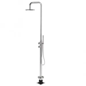 Sola Outdoor Shower Set - Stainless Steel by ABI Interiors Pty Ltd, a Outdoor Showers for sale on Style Sourcebook