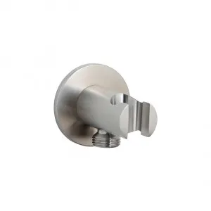 Sola Hand Shower Holder & BP - Stainless Steel by ABI Interiors Pty Ltd, a Outdoor Showers for sale on Style Sourcebook