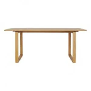 Mira Dining Table 190cm in Rattan Clear Lacquer by OZ Design, a Dining Tables for sale on Style Sourcebook