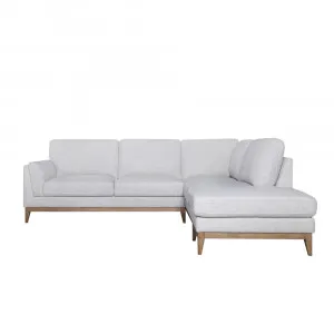Mimi Luna Almond Corner Sofa - Right Hand Facing by null, a Sofas for sale on Style Sourcebook