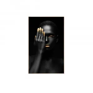 Samaya Portrait by Merlino, a Painted Canvases for sale on Style Sourcebook