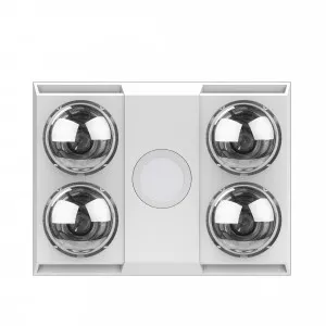 Manrose Sierra Quad 3 in 1 Bathroom Exhaust Fan, Heater & Light White by Manrose, a Exhaust Fans for sale on Style Sourcebook