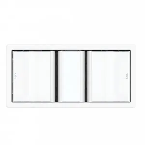 IXL Tastic Luminate Dual Bathroom 3 In 1 Heater Exhaust And LED Light White by IXL, a Exhaust Fans for sale on Style Sourcebook