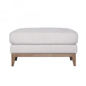Mimi Luna Almond Ottoman by null, a Ottomans for sale on Style Sourcebook