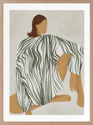 Delilah Daring Framed Art Print by Urban Road, a Prints for sale on Style Sourcebook