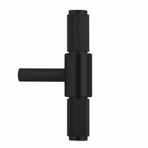 MR T BLACK SOLID BRASS PULL by Hardware Concepts, a Cabinet Hardware for sale on Style Sourcebook