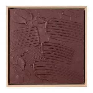Crimson Berry Mini Hand Painted Canvas by Urban Road, a Painted Canvases for sale on Style Sourcebook