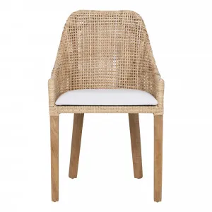 Tamba Dining Chair in Natural Rattan by OZ Design, a Dining Chairs for sale on Style Sourcebook