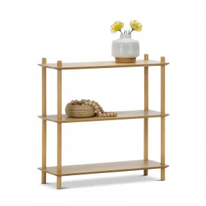 Rakk Low Bookshelf, Natural Oak by L3 Home, a Bookshelves for sale on Style Sourcebook