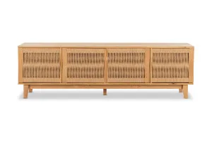 Jensen Coastal TV Unit, Solid Oak Legs, by Lounge Lovers by Lounge Lovers, a Entertainment Units & TV Stands for sale on Style Sourcebook
