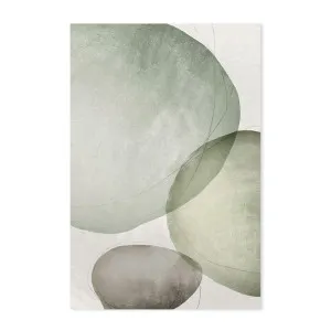 Abstract Circles Sage by Gioia Wall Art, a Prints for sale on Style Sourcebook