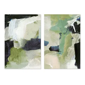 Green Abstract, Set Of 2 by Gioia Wall Art, a Prints for sale on Style Sourcebook