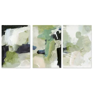 Green Abstract, Set Of 3 by Gioia Wall Art, a Prints for sale on Style Sourcebook