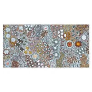 My Great Great Grandmothers Land, Style D, Blue Tone by Gioia Wall Art, a Aboriginal Art for sale on Style Sourcebook
