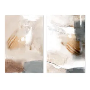 Beige Fondness, Style A & B, Set of 2 by Gioia Wall Art, a Prints for sale on Style Sourcebook