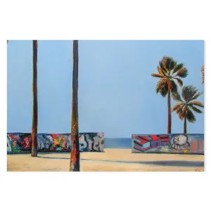 Graffiti Wall And Ocean by Gioia Wall Art, a Prints for sale on Style Sourcebook