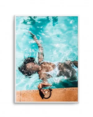 Poolside Bliss I by oliveetoriel.com, a Original Artwork for sale on Style Sourcebook