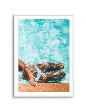 Poolside Bliss II by oliveetoriel.com, a Original Artwork for sale on Style Sourcebook
