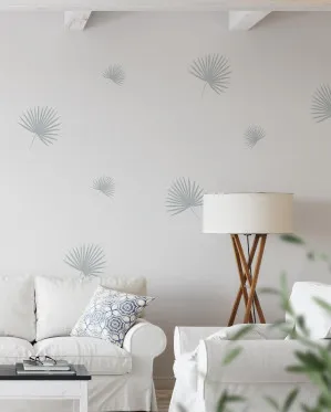 Boho Palm Leaves Decal Set by oliveetoriel.com, a Wallpaper for sale on Style Sourcebook