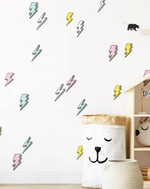 Fast as Lightning Decal Set by oliveetoriel.com, a Kids Stickers & Decals for sale on Style Sourcebook