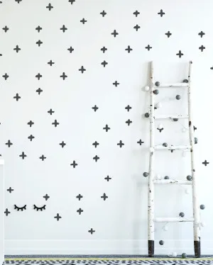 Plus Signs Decal Set by oliveetoriel.com, a Kids Stickers & Decals for sale on Style Sourcebook