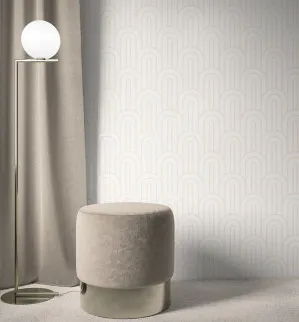 Bohemian Arches | Almond Wallpaper by oliveetoriel.com, a Wallpaper for sale on Style Sourcebook