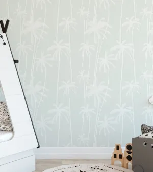 Good Palms Sage Wallpaper by oliveetoriel.com, a Wallpaper for sale on Style Sourcebook