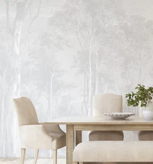 Eucalyptus Trees Wallpaper Mural by oliveetoriel.com, a Wallpaper for sale on Style Sourcebook