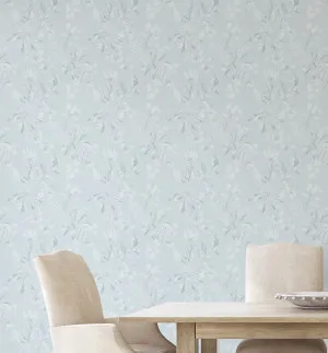 Banksia in Duck Egg Blue Wallpaper by oliveetoriel.com, a Wallpaper for sale on Style Sourcebook