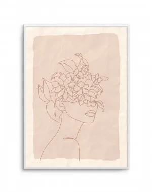 She Blooms I by oliveetoriel.com, a Prints for sale on Style Sourcebook