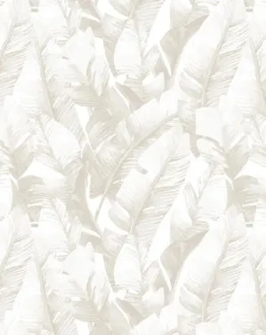 Banana Leaf Palms | Sepia Wallpaper by oliveetoriel.com, a Wallpaper for sale on Style Sourcebook