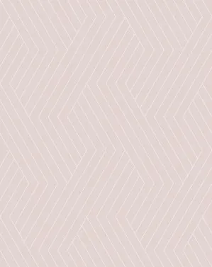 In Geo Wallpaper | Blush by oliveetoriel.com, a Wallpaper for sale on Style Sourcebook