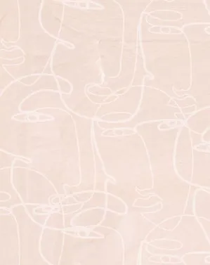 Faces in Sand Wallpaper by oliveetoriel.com, a Wallpaper for sale on Style Sourcebook