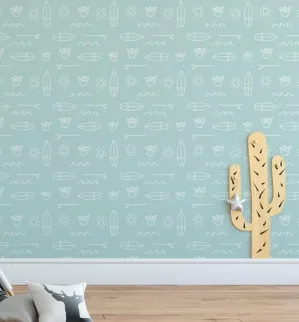 Shakas Wallpaper | Any colour by oliveetoriel.com, a Wallpaper for sale on Style Sourcebook