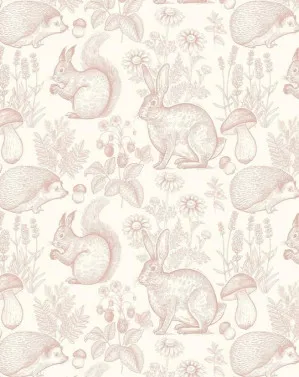 Woodland Folk Wallpaper by oliveetoriel.com, a Wallpaper for sale on Style Sourcebook