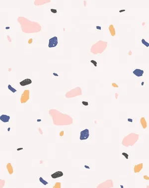 Fun Terrazzo II Wallpaper by oliveetoriel.com, a Wallpaper for sale on Style Sourcebook
