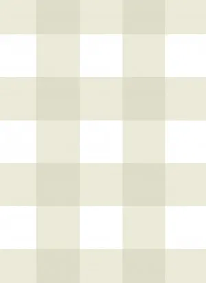 Large Gingham Check Wallpaper | As seen on Three Birds Renovations by oliveetoriel.com, a Wallpaper for sale on Style Sourcebook