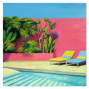 12Pm, Pool Side Relaxing by Gioia Wall Art, a Prints for sale on Style Sourcebook
