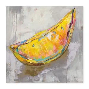 Lemon Wedge Neutral, Style B by Gioia Wall Art, a Prints for sale on Style Sourcebook