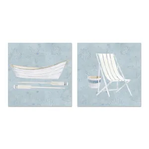 Serene Seaside, Set of 2 by Gioia Wall Art, a Prints for sale on Style Sourcebook