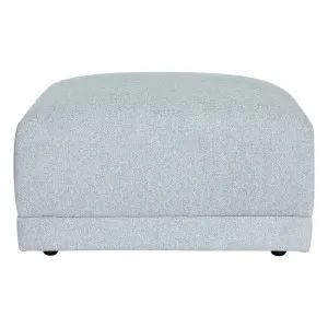 Haven California Ash Grey Ottoman - 90cm x 90cm by null, a Ottomans for sale on Style Sourcebook