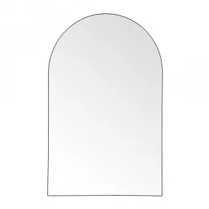 Mansour Arched Floor Mirror (Large) Black - 140cm x 215cm by null, a Mirrors for sale on Style Sourcebook