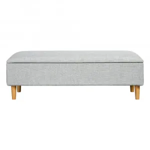 Bobby Storage Bench Light Grey by null, a Ottomans for sale on Style Sourcebook