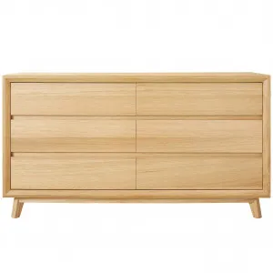 Morgan Oak Dresser - 6 Drawer by null, a Dressers & Chests of Drawers for sale on Style Sourcebook