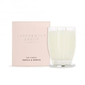 Peppermint Grove Freesia & Berries Large Soy Candles 370g by null, a Candles for sale on Style Sourcebook