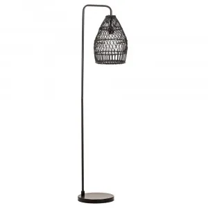 Moniz Rattan Floor Lamp by null, a Lighting for sale on Style Sourcebook