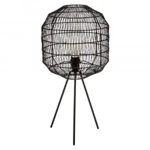 Pera Rattan Table Lamp by null, a Lighting for sale on Style Sourcebook