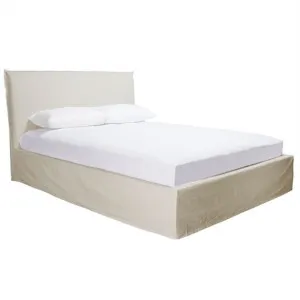 Noosa Bed Frame Oatmeal by null, a Beds & Bed Frames for sale on Style Sourcebook