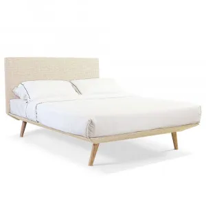 Oslo Bed Frame Sea Pearl by null, a Beds & Bed Frames for sale on Style Sourcebook